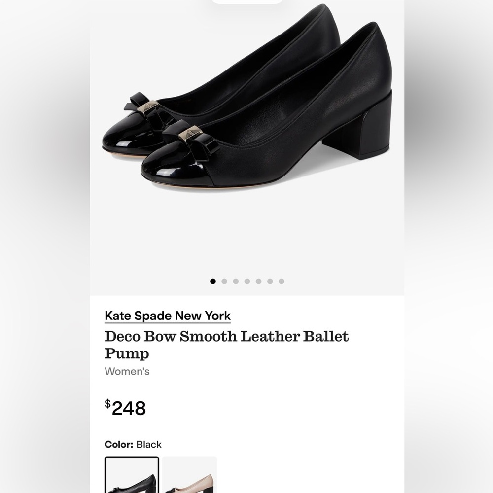 KATE SPADE BOW BALLET Pump - Picture 4 of 5